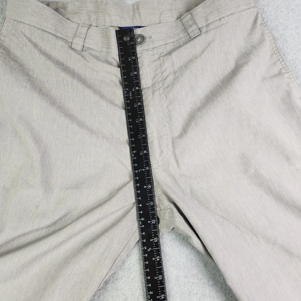 Callaway Shorts Mens 32W Gray Heathered Performance‎ Stretch Comfort Flat Front
